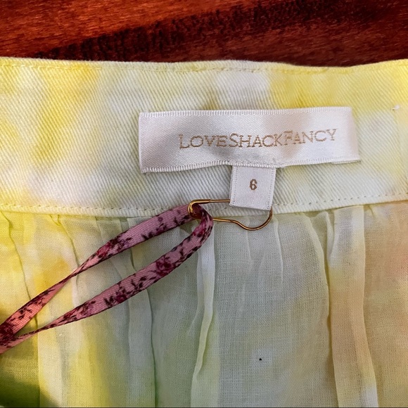 LoveShackFancy Landen Mini Skirt NWT - Picture 3 of 8